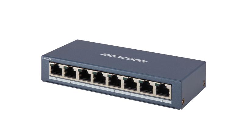 DS-3E0508-E(B) (8 Port Gigabit Unmanaged Switch) 