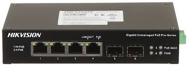 DS-3T0506HP-E/HS  (4 Port Unmanaged POE  Switch)